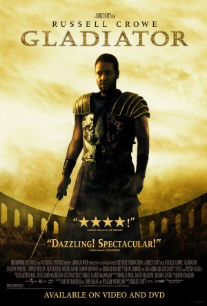 Gladiator movie 2000 poster.