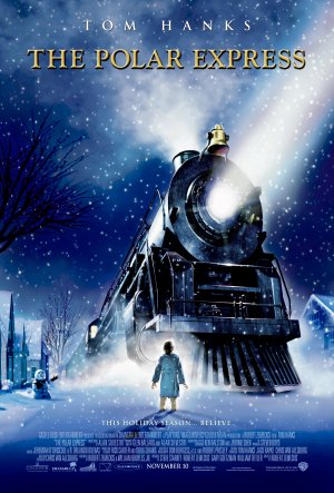 The Polar Express movie 2004 poster.