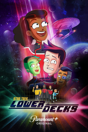 Star Trek: Lower Decks TV series 2020 poster.