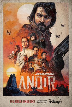 Star Wars: Andor TV series 2022 poster.