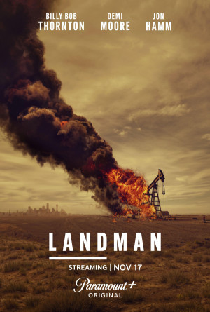 Landman TV series 2024 poster.