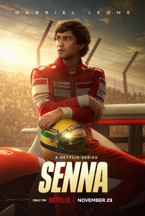 Senna TV series 2024 poster.