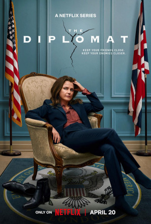 The Diplomat TV series 2023 poster.