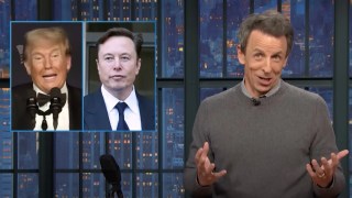 Seth Meyers Takes Comfort in Trump Struggling to Get Elon Musk Out of Mar-a-Lago: ‘Finally Got His Own Donald Trump’ | Video